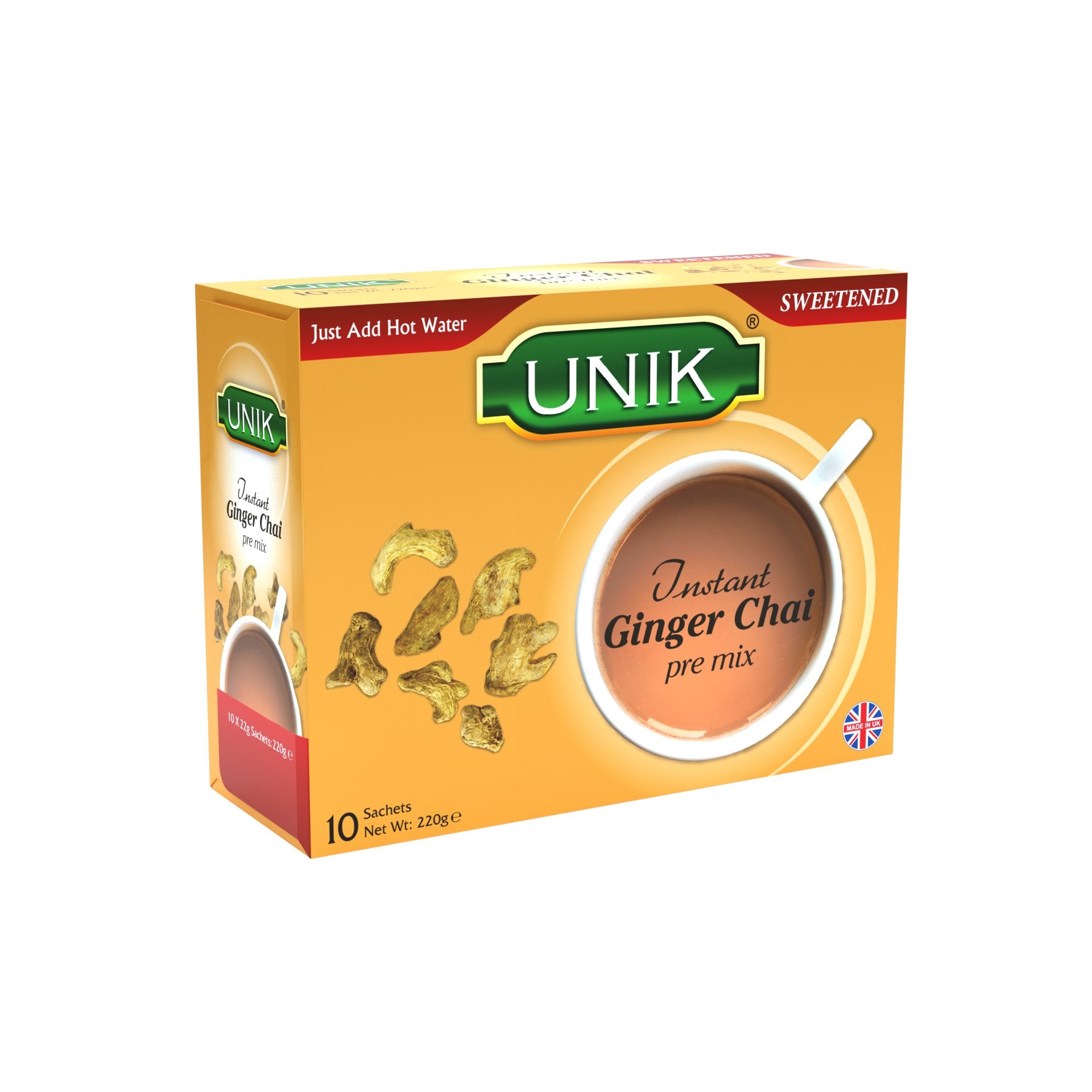 UNIK GINGER CHAI UnikChai Sweetened 